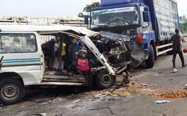Accident along Lagos-Ibadan Expressway