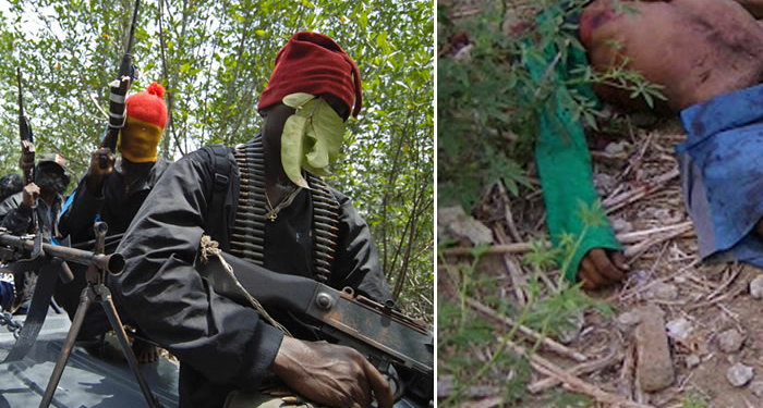 Niger Delta militants behead Security official
