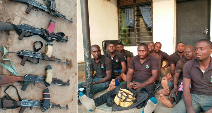 Sponsored Militia arrested in Benue