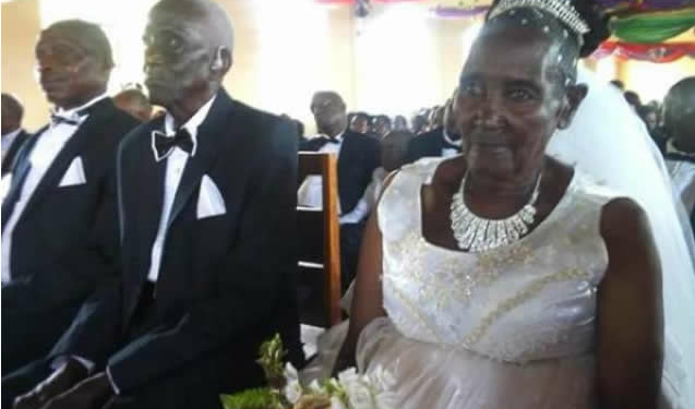83-year-old virgin on her wedding day