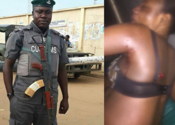 Customs Officers shoots pregnant woman