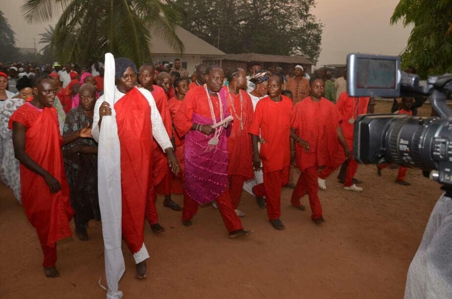 Photos from?Installation ceremony of Gani Adams as the 15th Aare Ona Kakanfo of Yorubaland