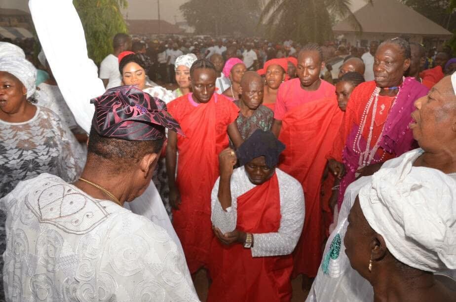 Photos from?Installation ceremony of Gani Adams as the 15th Aare Ona Kakanfo of Yorubaland