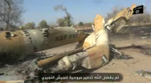  Boko Haram releases propaganda video showing ?gunned down? Nigerian military aircraft, drones and other assets in Sambisa