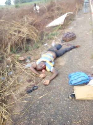 "So many people died but we came out by his grace"- Lady and her mother survives, others killed in fatal accident along Benin-Agbor road (photos)