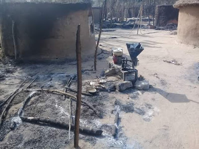 Photos: Scores killed, homes razed by suspected Fulani herdsmen in Numan, Adamawa State
