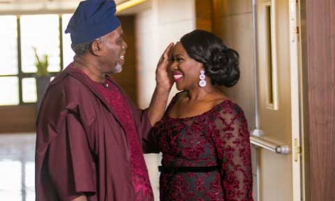 Olu Jacobs and Joke Silva