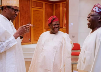 Tinubu meets with Buhari
