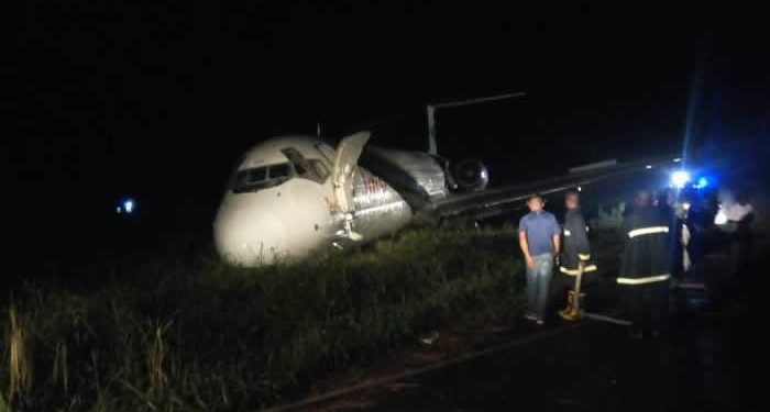 Dana plane runs into bush in Port Harcourt