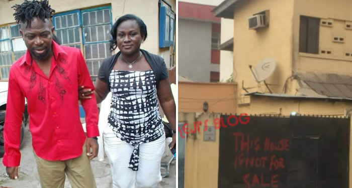OJB with one of his Wife, His controversial house in Surulere, Lagos