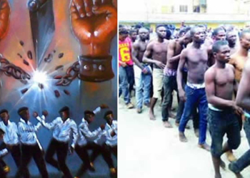 Aiye Confraternity members arrested during cult initiation