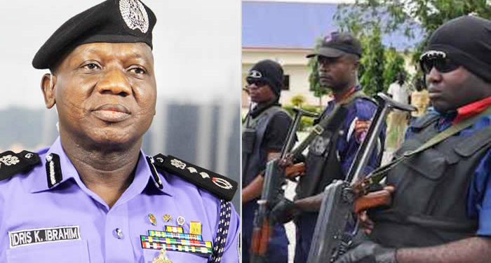 Inspector-General of Police, Ibrahim Idris; NSDC Officers