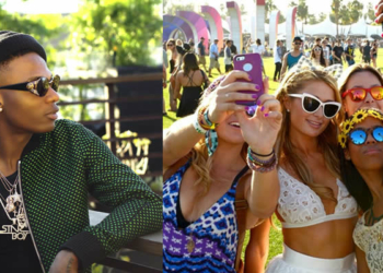 Wizkid, attendants of previous Coachella Valley Music and Arts Festival aka Coachella in Indio