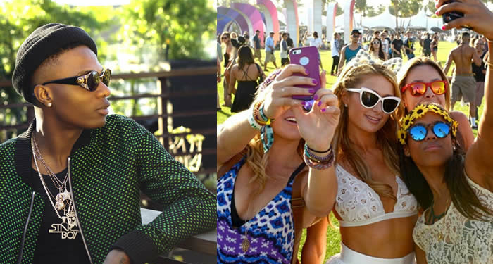 Wizkid, attendants of previous Coachella Valley Music and Arts Festival aka Coachella in Indio