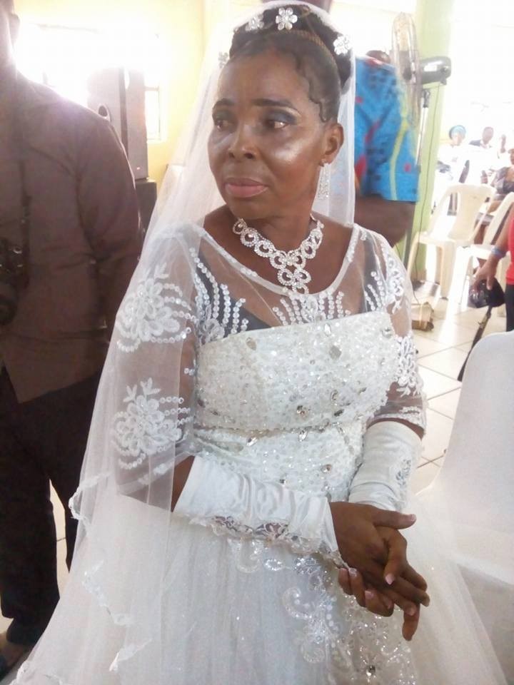 Photos: 50-year-old woman weds for the first time in Port Harcourt