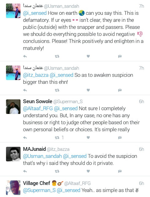 Photo of young girl giving another girl a peck on the cheek is "pure homosexuality" says Nigerian Muslim man