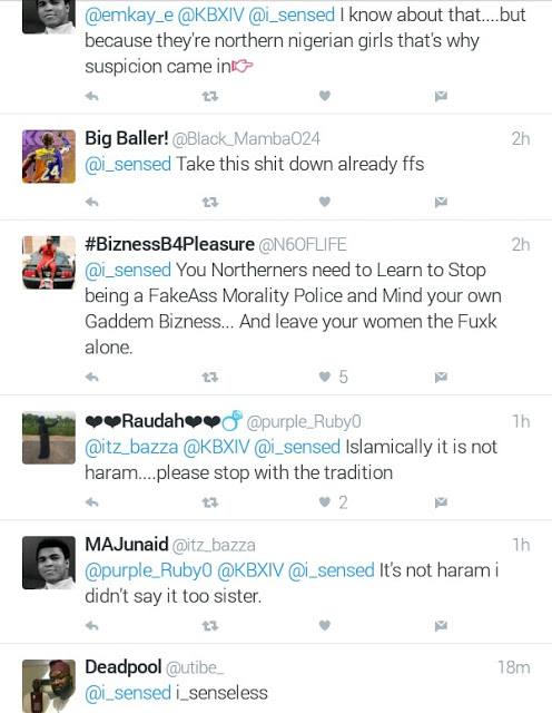 Photo of young girl giving another girl a peck on the cheek is "pure homosexuality" says Nigerian Muslim man