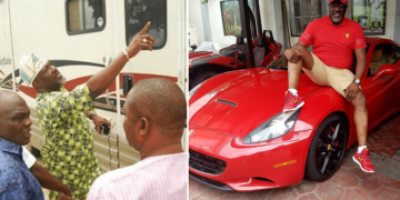 Dino Melaye showing visitors evidence of alleged Assassination