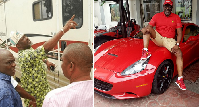 Dino Melaye showing visitors evidence of alleged Assassination