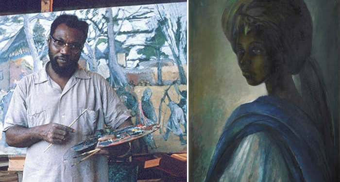 Late Ben Enwonwu, TUTU portrait