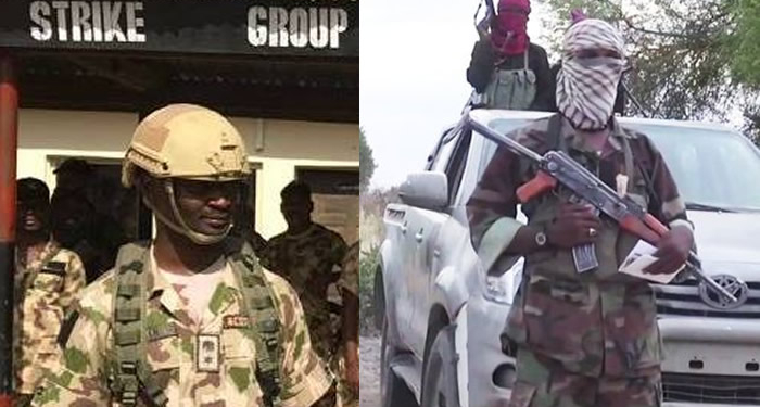 Late Lieutenant-Colonel AE Mamudu, killed in Sambisa Forest by Boko Haram members