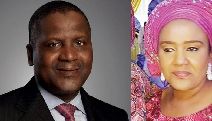 Image result for Dangote wife