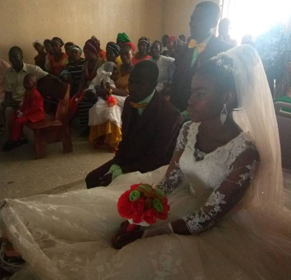 Nigerian bride marries in hospital with fractured legs one day after surviving accident