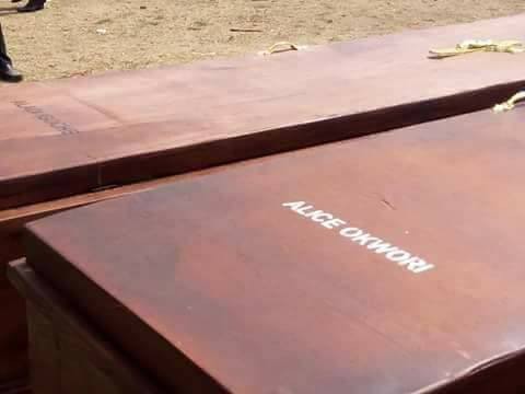 Photos from the burial ceremony of 26 Benue residents killed in fresh herdsmen attack