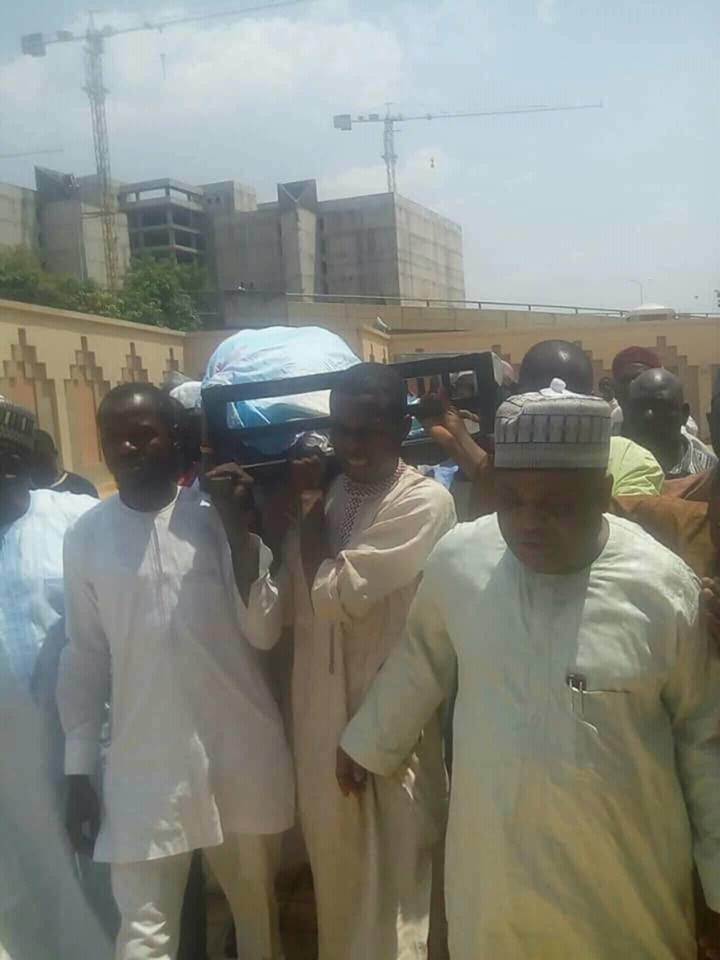 Photos from the burial of Senator Ali Wakili in Abuja
