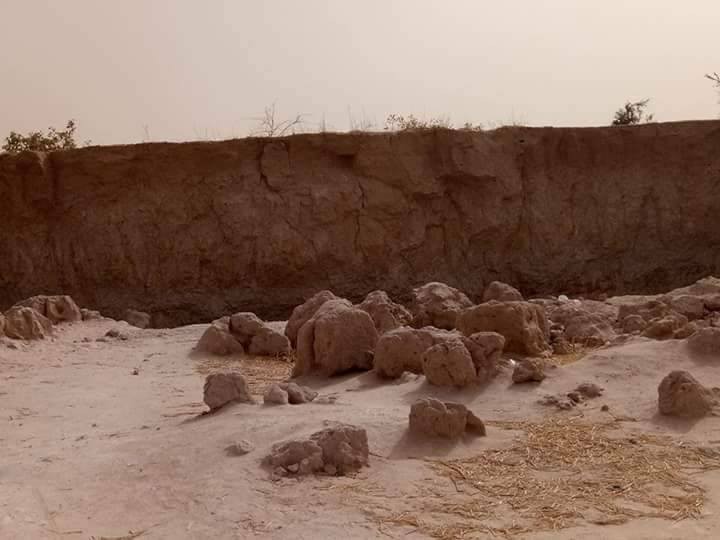 Photos: 6 young men killed after mud house they were building collapsed on them in Sokoto