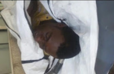 Photos/Video: Nigerian man found dead in garbage can in India