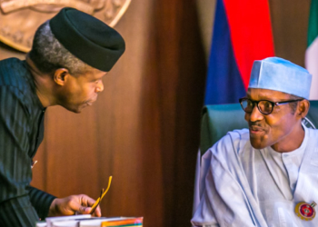 President Muhammed Buhari, Vice President Yemi Osinbajo