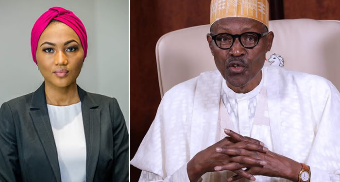 Zahra Buhari, President Muhammadu Buhari