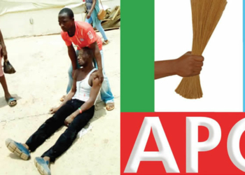 One of the injured youths