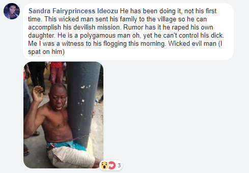 Photo: PTA chairman in an all girls school in Rivers state arrested for raping a 10-year-old girl