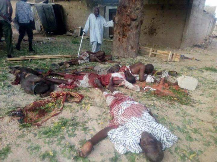  Graphic: Boko Haram bombs mosque in Bama, kills five