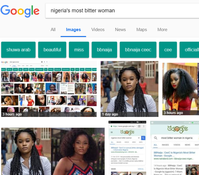 Guess whose photo pops up if you Google 