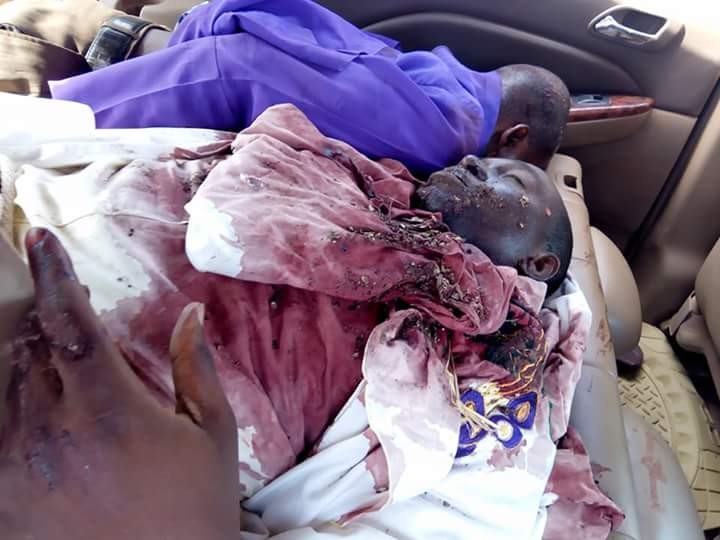 Benue state governor, Samuel Ortom, mourns priests and parishioners killed in today