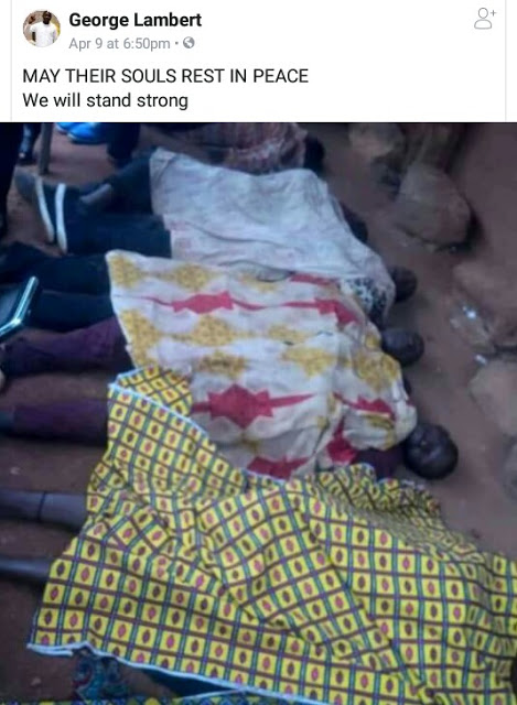 Photos: Suspected Fulani herdsmen open fire on fun-seekers at popular drinking spot in Plateau State, killing eight