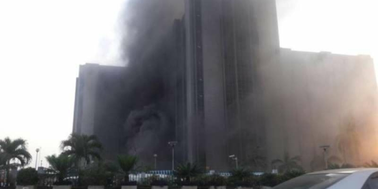 Fire outbreak at CBN headquarters Abuja