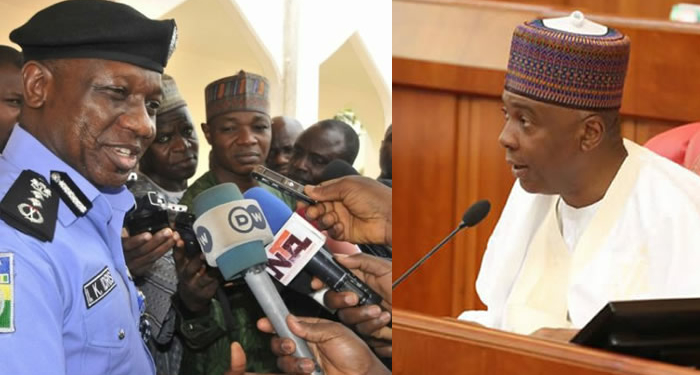 IGP Ibrahim Idris, Senate President Bukola Saraki