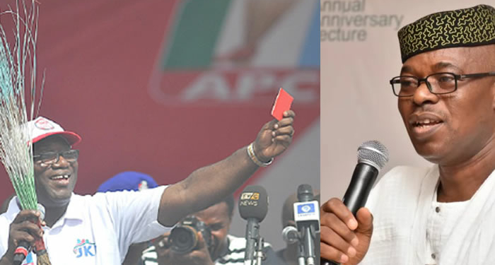 Kayode Fayemi, Segun Oni