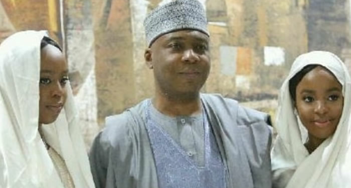 Bukola Saraki's twin daughters