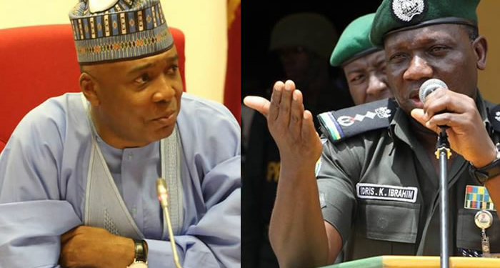 Senate President Bukola Saraki, IGP Idris