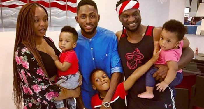 Miracle ikechukwu Igobkwe and Paul Okoye's Family