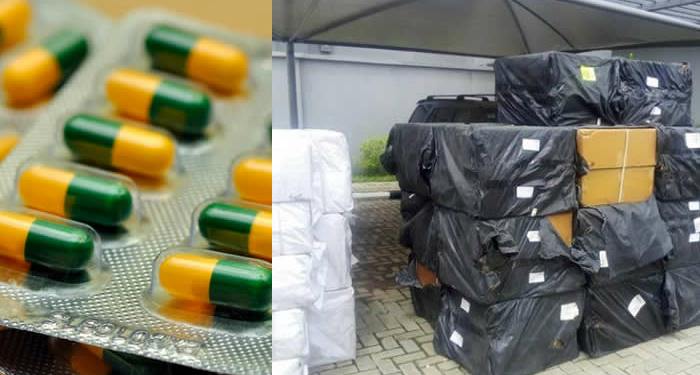 4 Tonnes of 250mg Tramadol imported into Nigeria