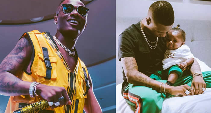 Wizkid and Son, Zion