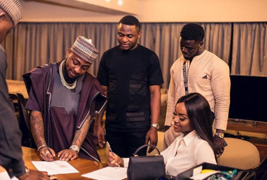More assurance! Davido secures a cooking show deal for his girlfriend, Chioma