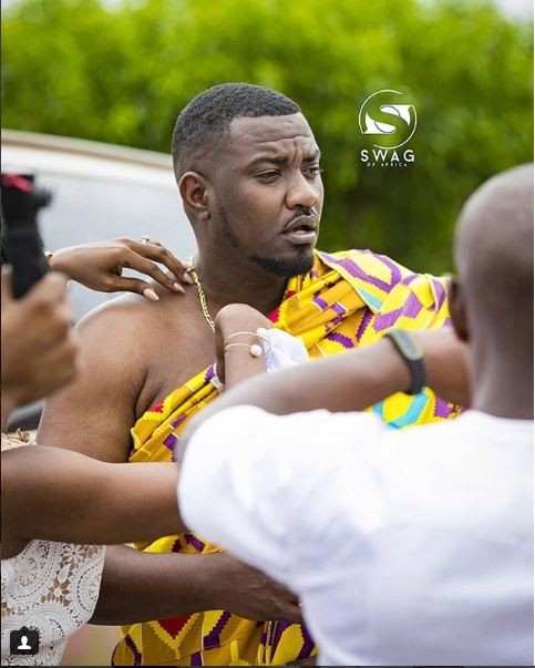 See star-studded photos from the traditional wedding of John Dumelo and his girlfriend Gifty Mawunya