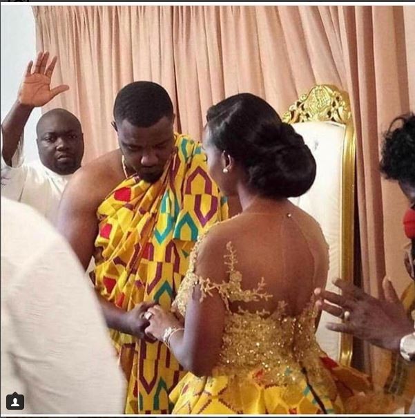 See star-studded photos from the traditional wedding of John Dumelo and his girlfriend Gifty Mawunya